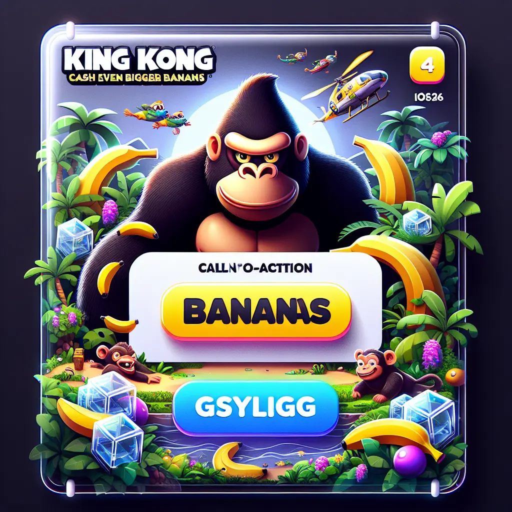 King Kong Cash Even Bigger Bananas 4 slot game