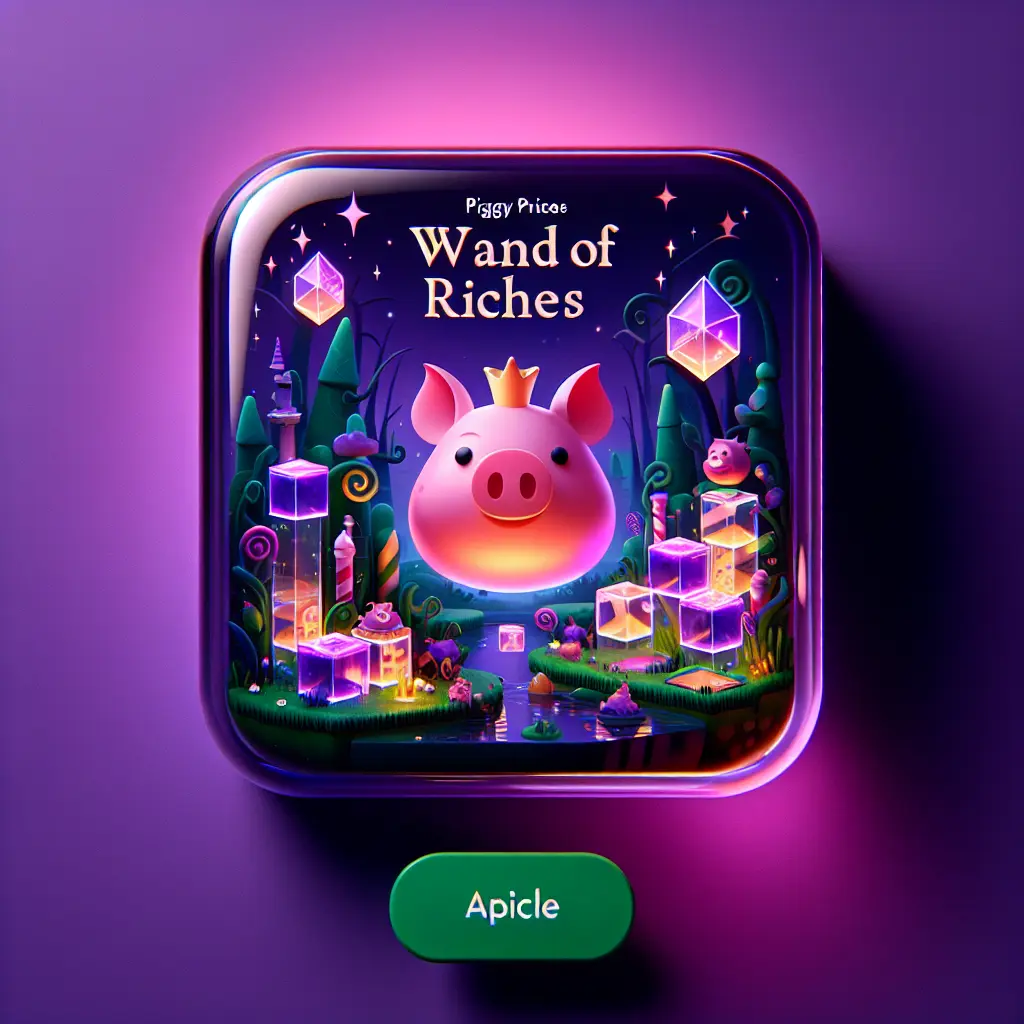 Piggy Prizes Wand of Riches slot game